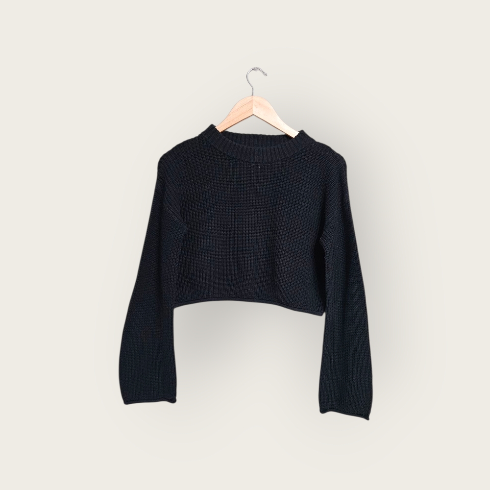 Wild Fable Black Knit Sweater